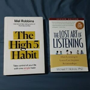 The High 5 Habit and The Lost Art of Listening Books